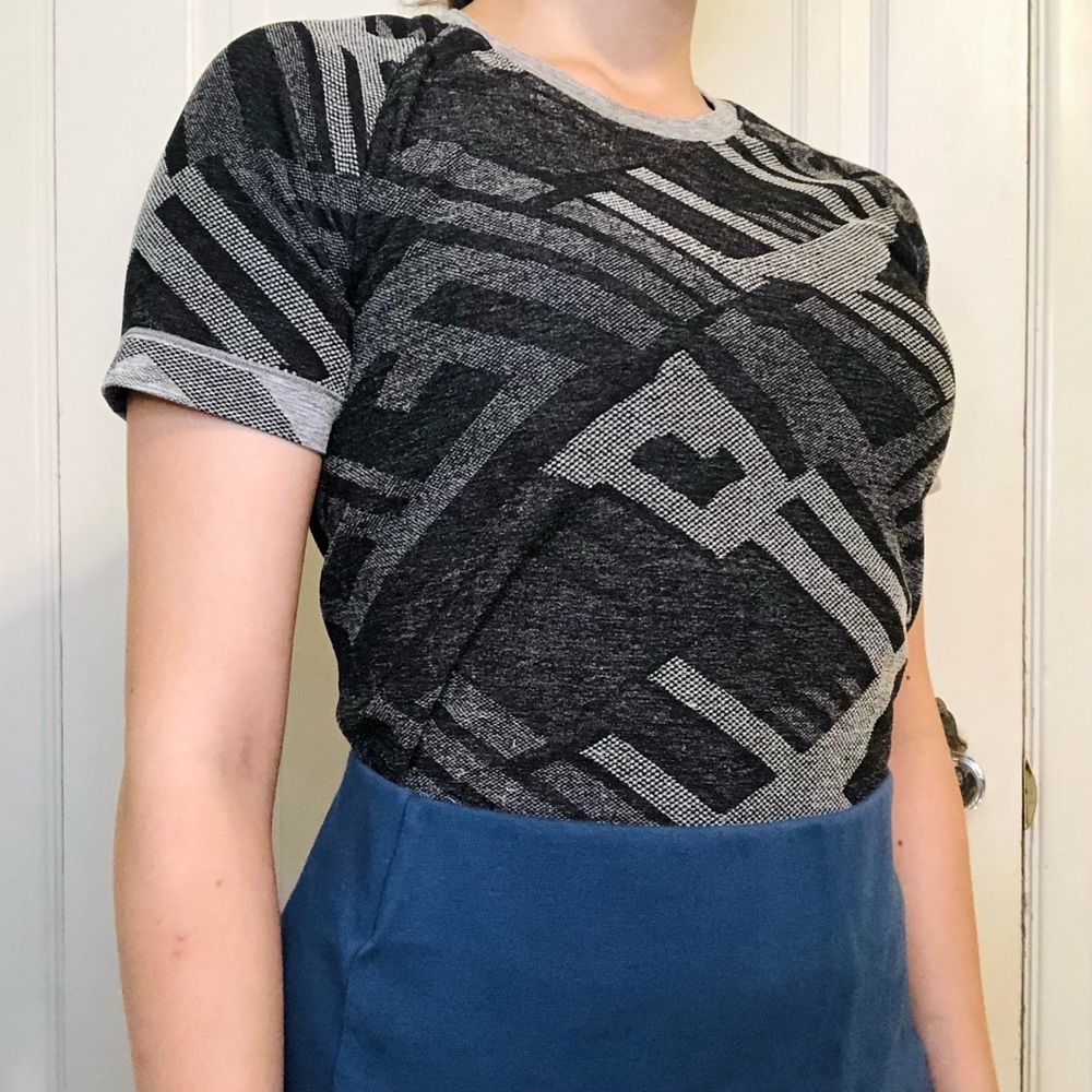 Simply Vera Vera Wang Geometric T-Shirt Top